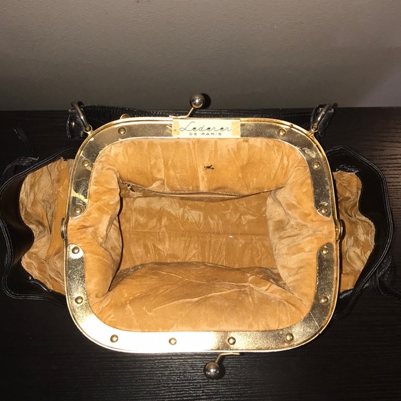 Vintage Lederer De Paris hand bag - Picture 3 of 8